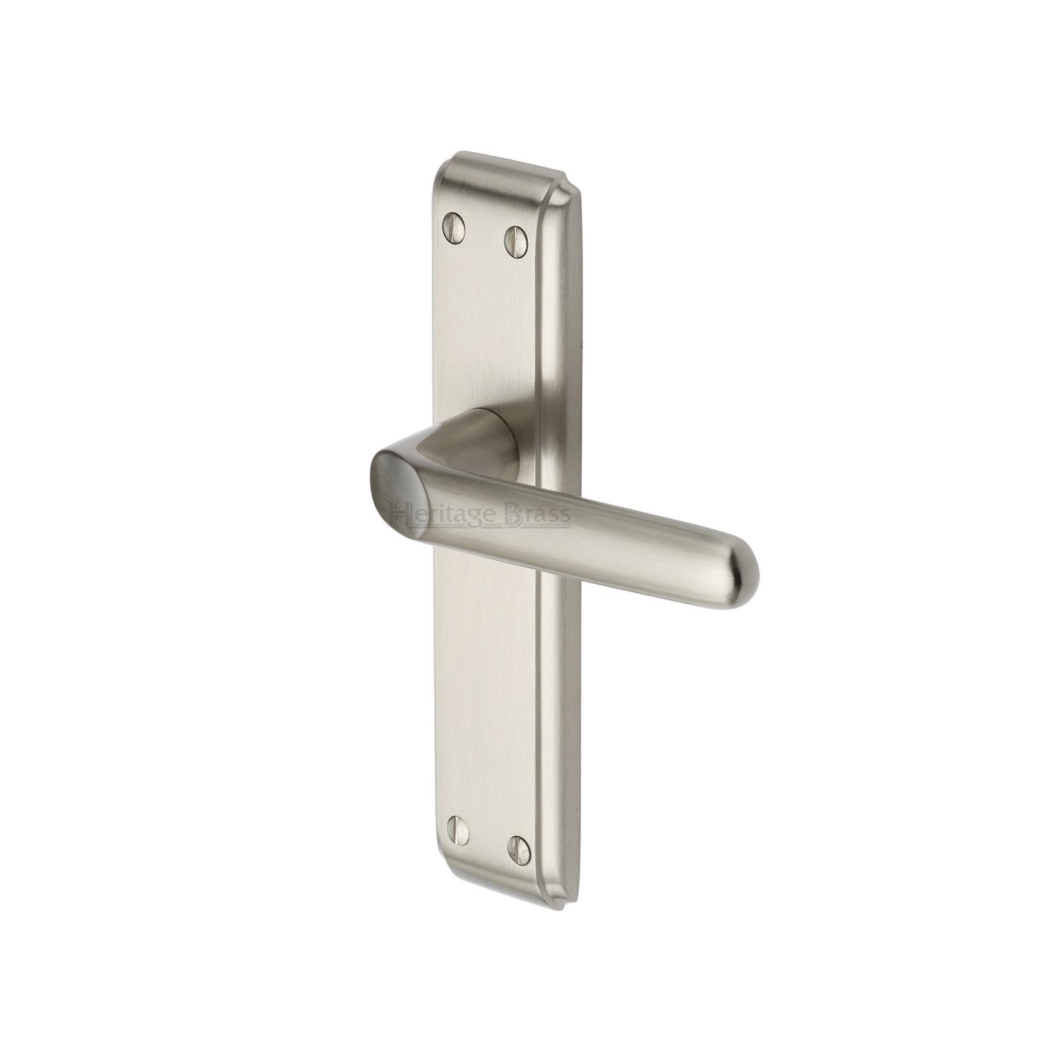 Deco Door Handle on Plate - DEC3010-SN