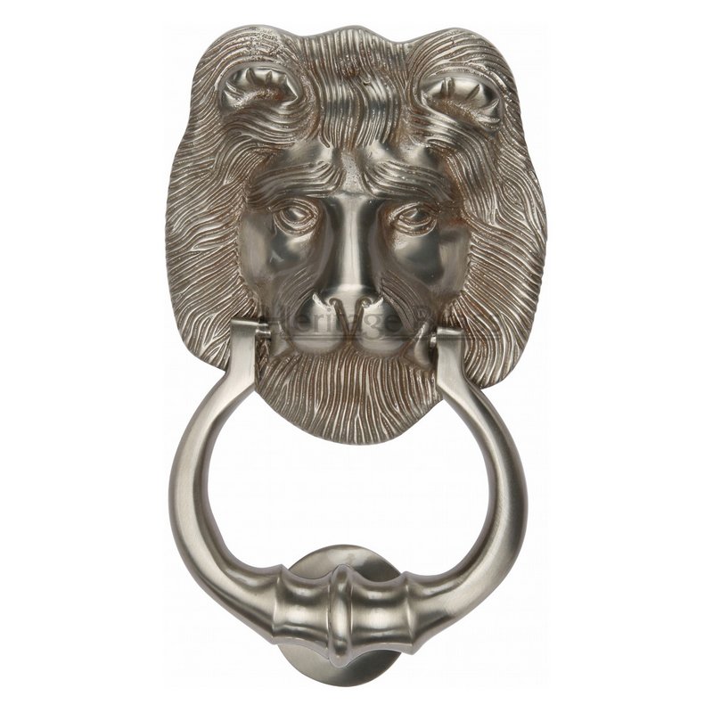 Lion Door Knocker - K1210-SN