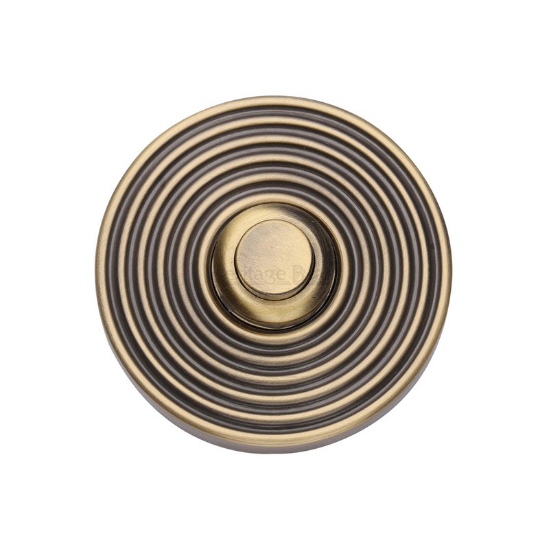 Reeded Bell Push - RR1186-AT
