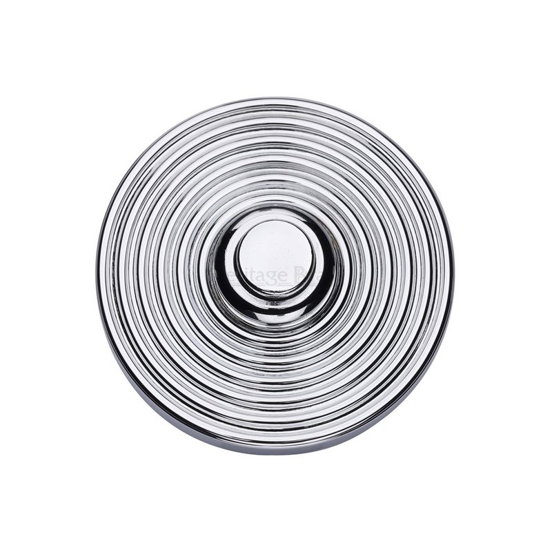 Reeded Bell Push - RR1186-PC