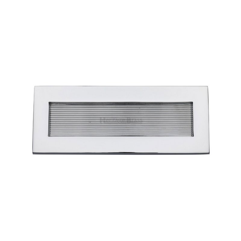 Reeded Letterplate - RR852 254.101-PC