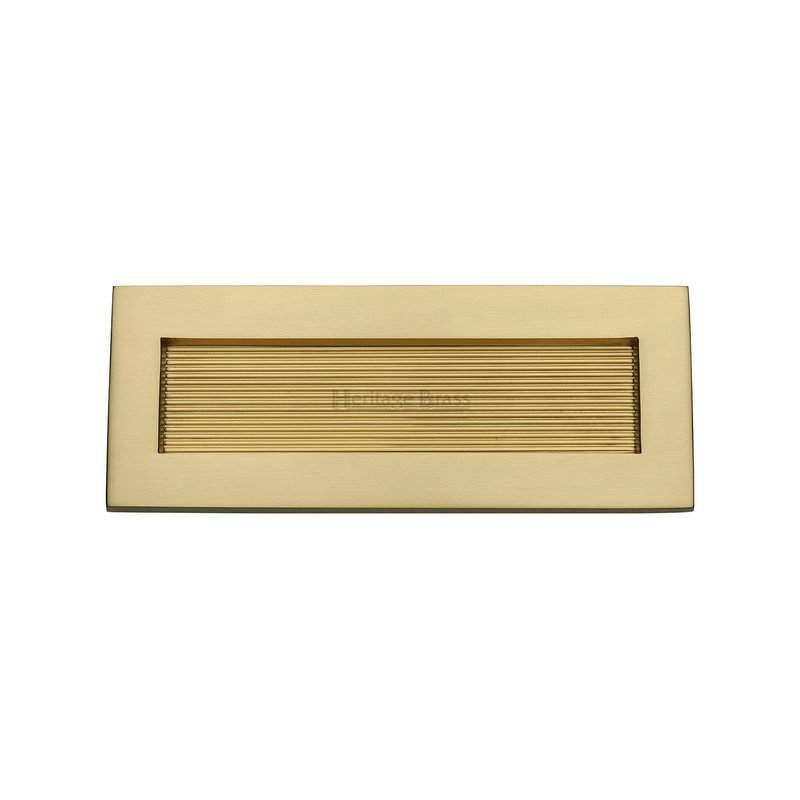 Reeded Letterplate - RR852 254.101-SB