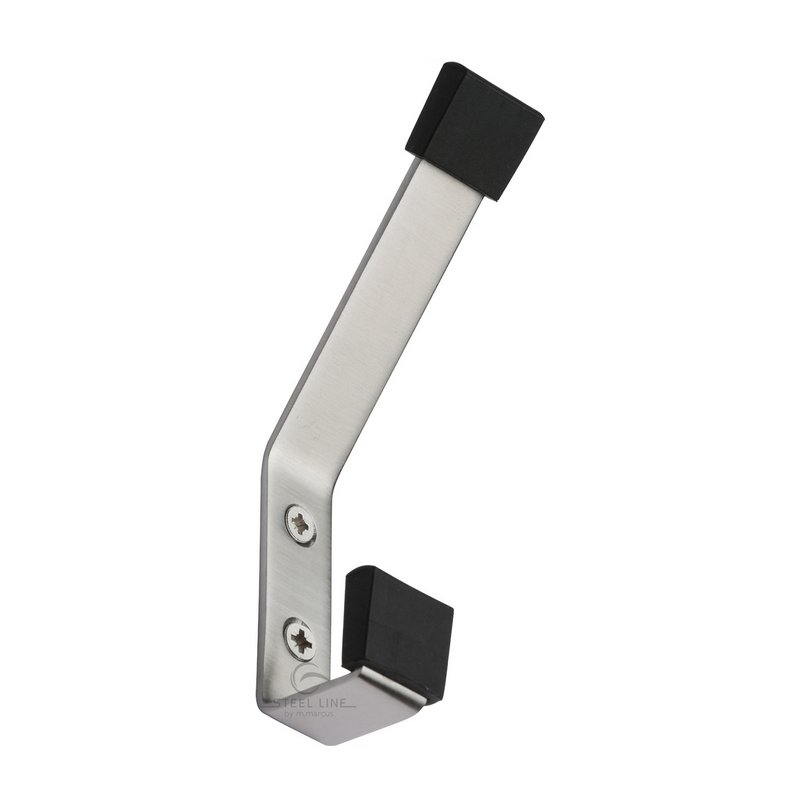 Steel Line Hat & Coat Hook Buffered - SS-HOOK005-S