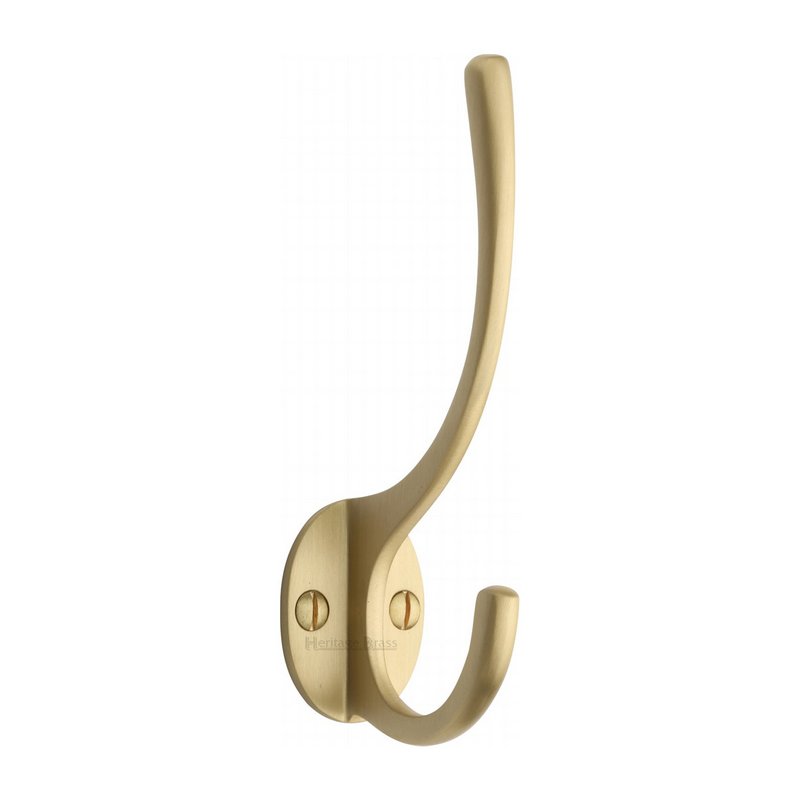 Long Hat & Coat Hook - V1050-SB