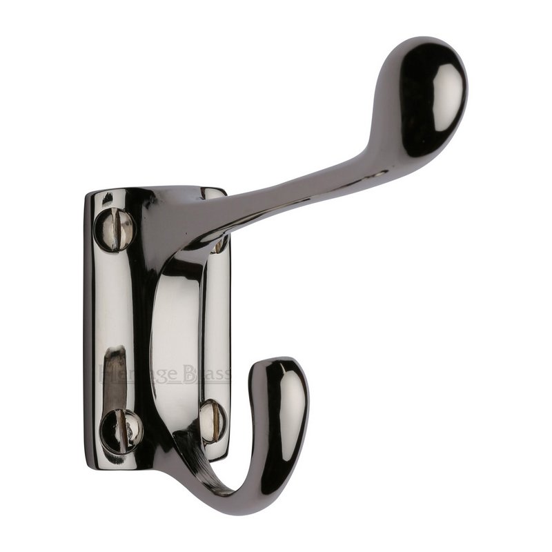 Ball End Hat & Coat Hook - V1056-PNF