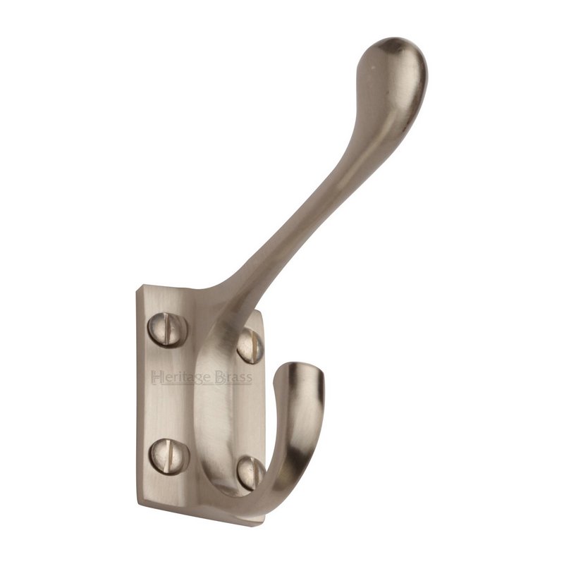 Ball End Hat & Coat Hook - V1056-SN