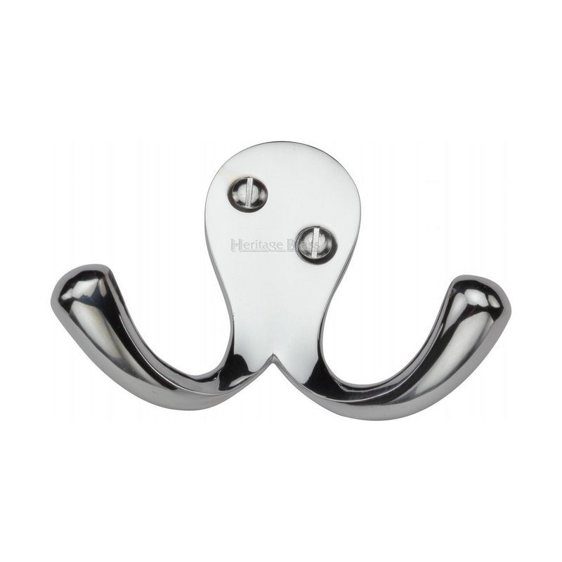 Double Coat Hook - V1060 - V1060-PC
