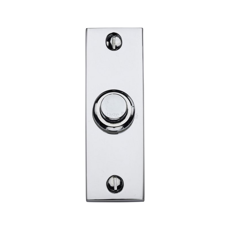 Rectangular Bell Push - V1182-PC