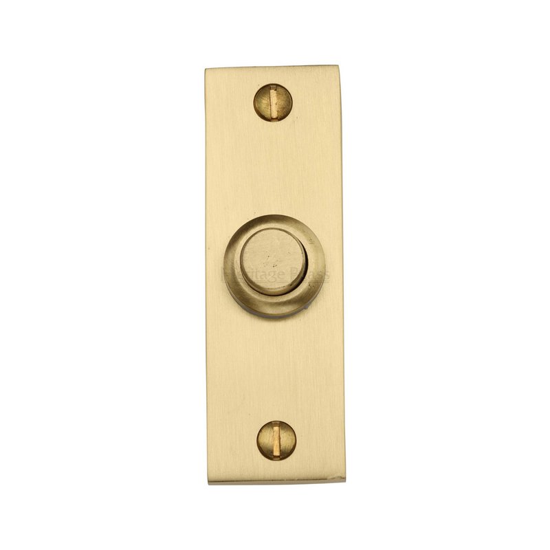 Rectangular Bell Push - V1182-SB