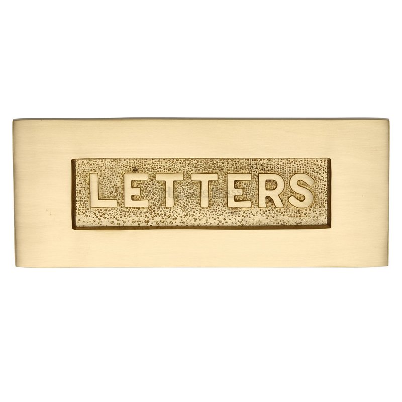 Embossed Letterplate - V845-SB