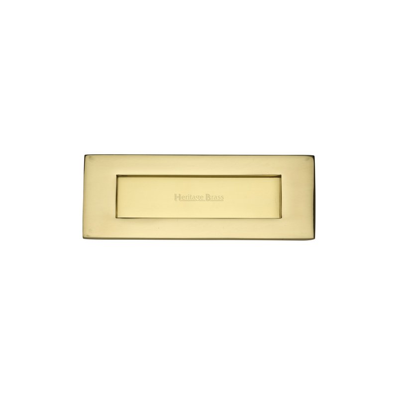Brass Letterplate - V850 203-PB
