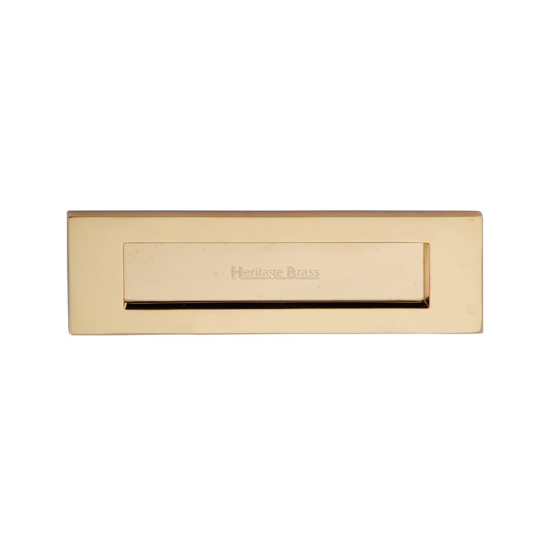 Brass Letterplate - V850 254-PB