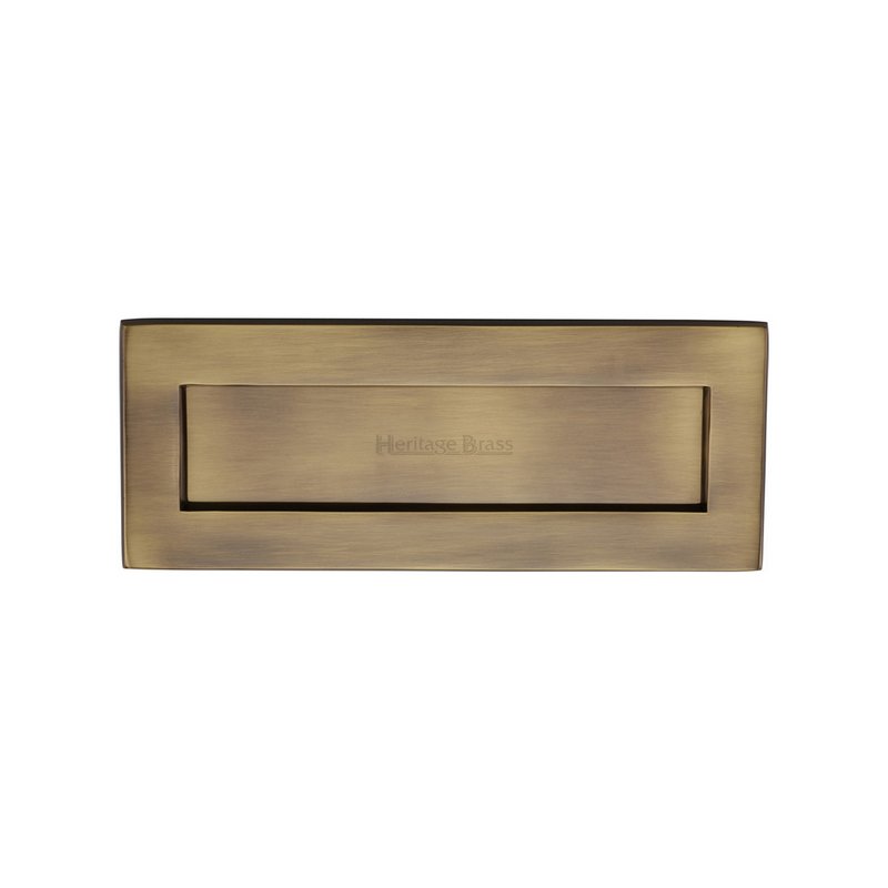 Brass Letterplate - V850 254.101-AT