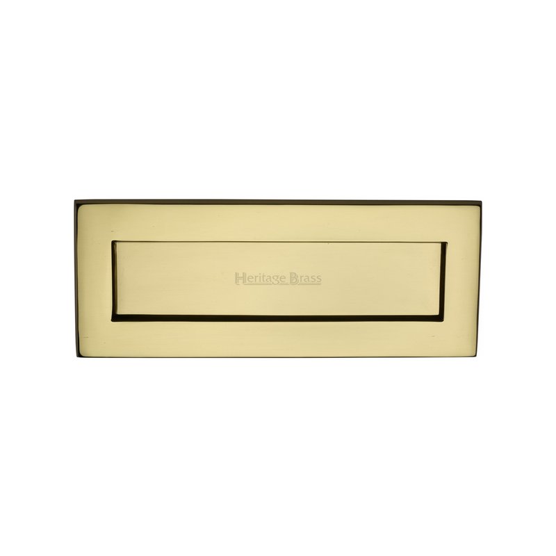 Brass Letterplate - V850 254.101-PB