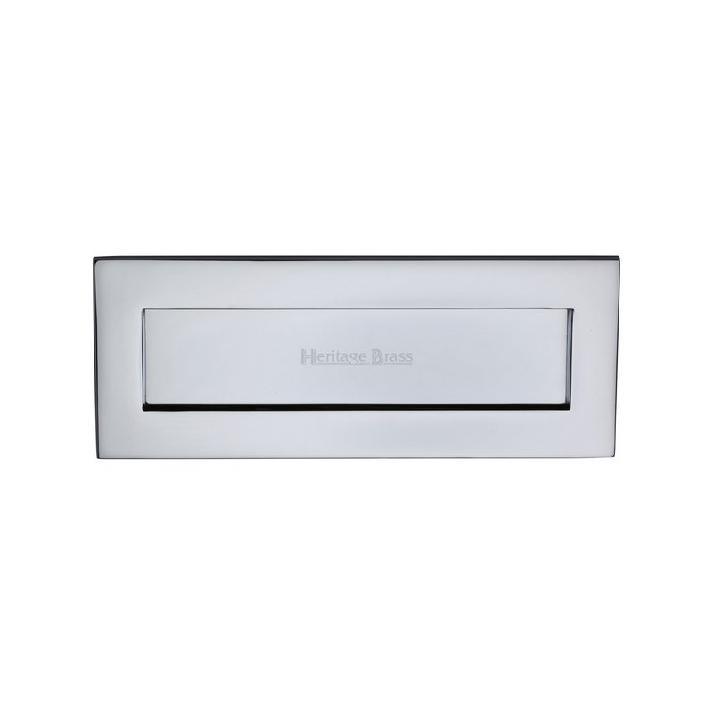Brass Letterplate - V850 254.101-PC