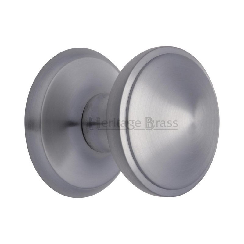 Round Centre Door Knob - V900-SC
