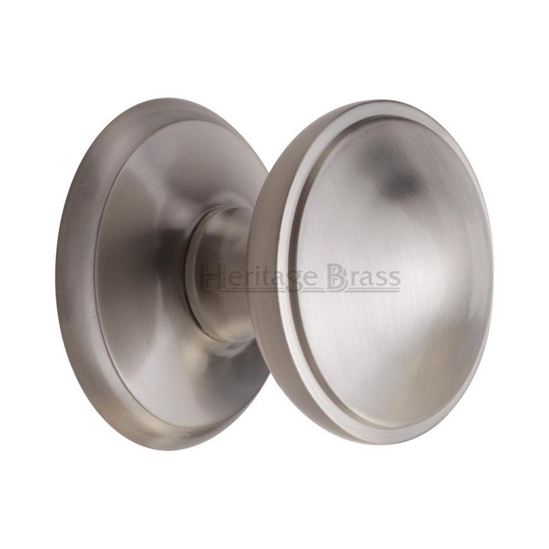 Round Centre Door Knob - V900-SN