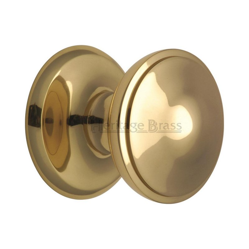 Round Centre Door Knob - V900-ULB