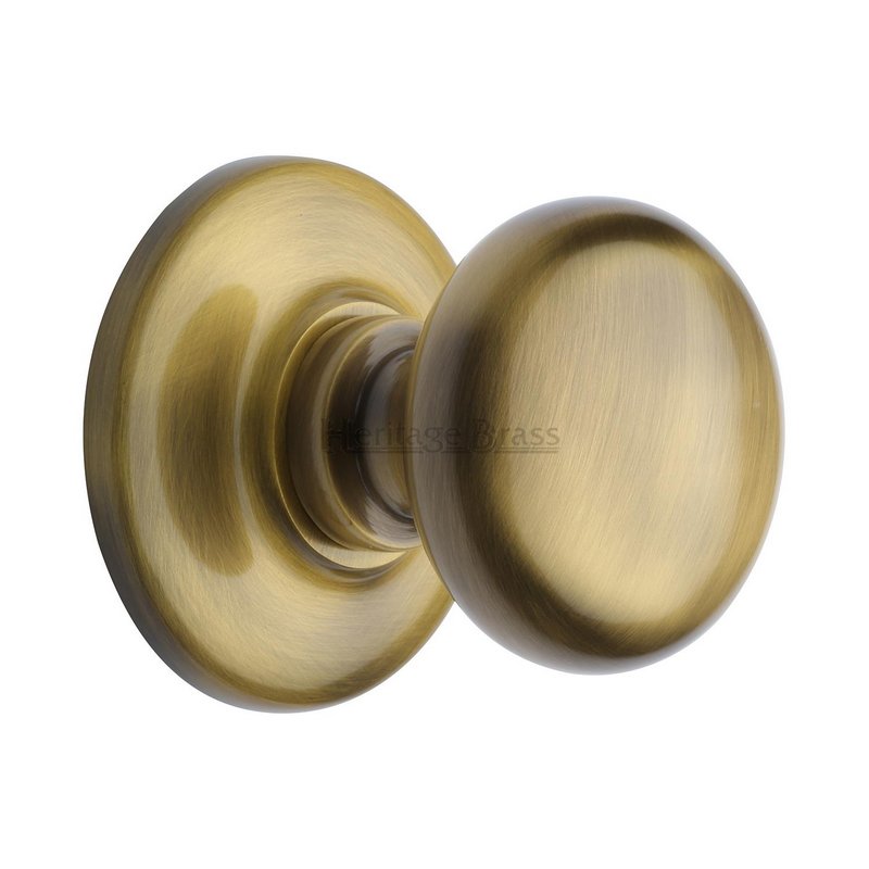 Round Center Door Knob - V901 - V901-AT