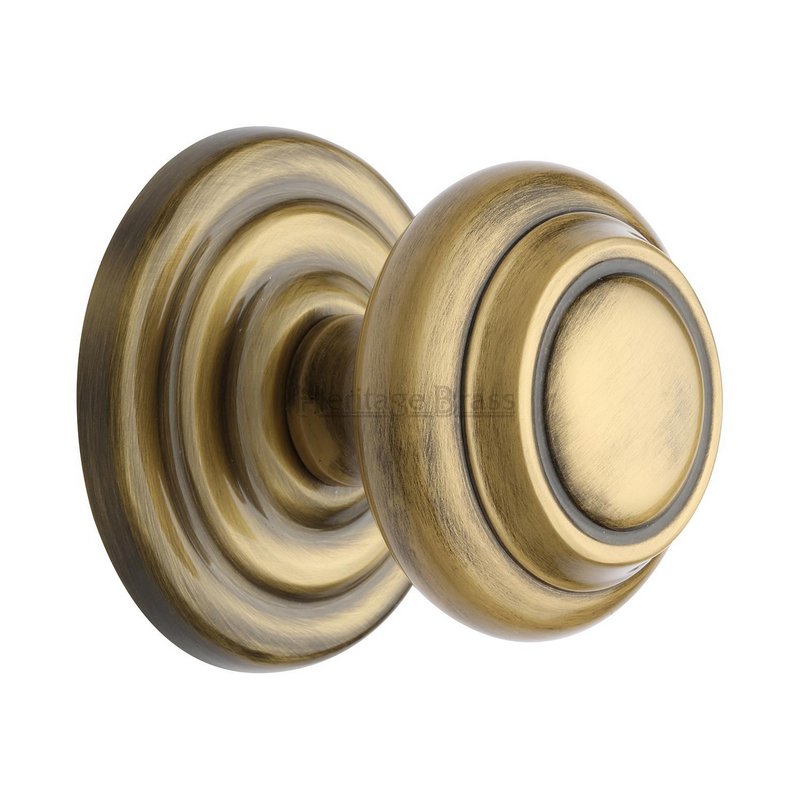 Stepped Round Centre Door Knob - V905-AT