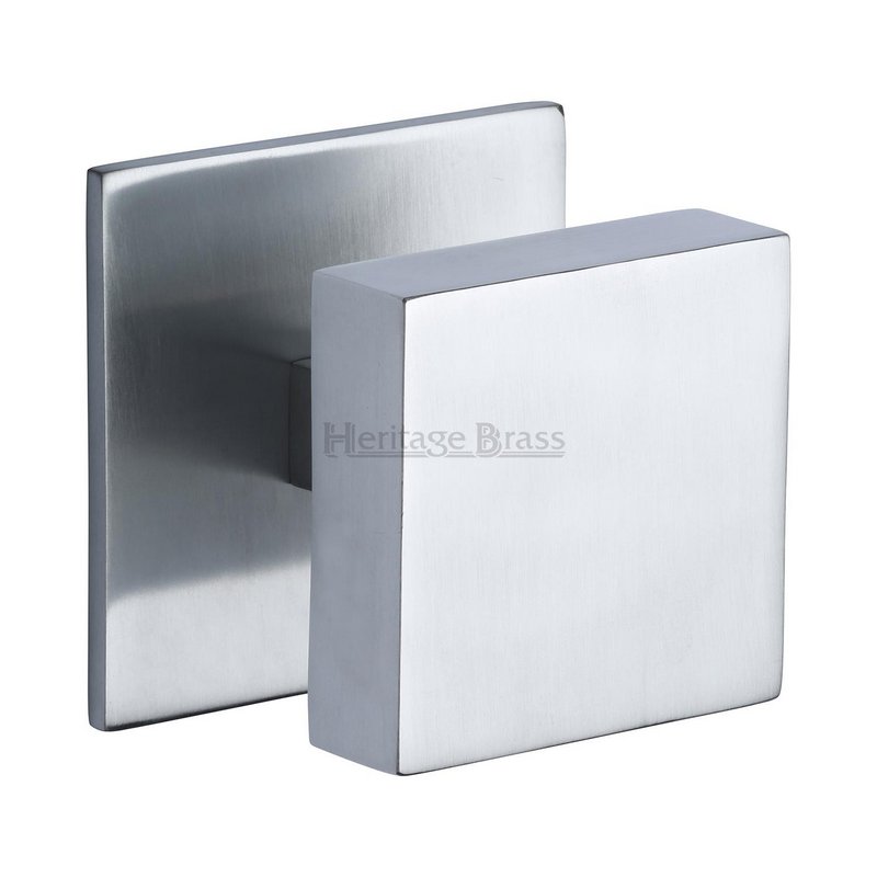 Square Centre Door Knob - V908-SC