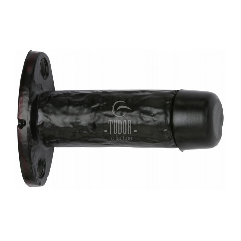 Tudor Projection Door Stop Black Iron - TC119