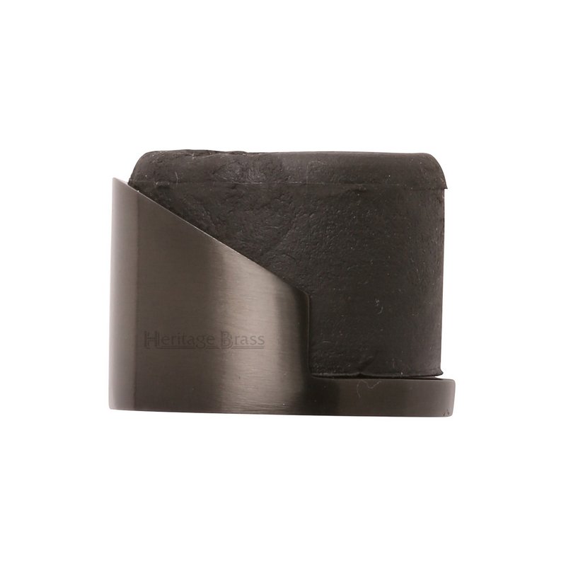 Round Floor Mounted Door Stop - V1088-MB