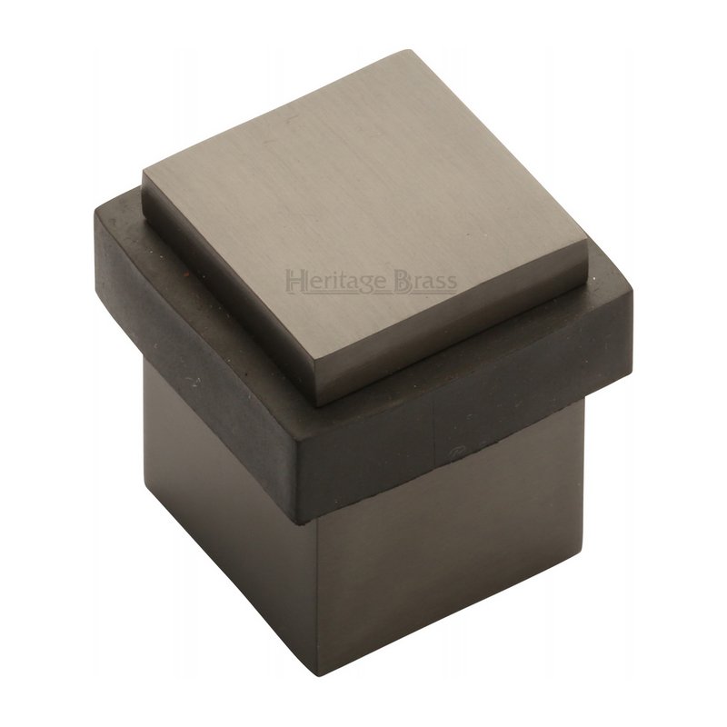 Square Floor Mounted Door Stop - V1089 - V1089-MB