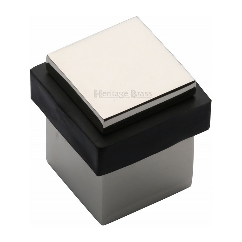 Square Floor Mounted Door Stop - V1089 - V1089-PNF