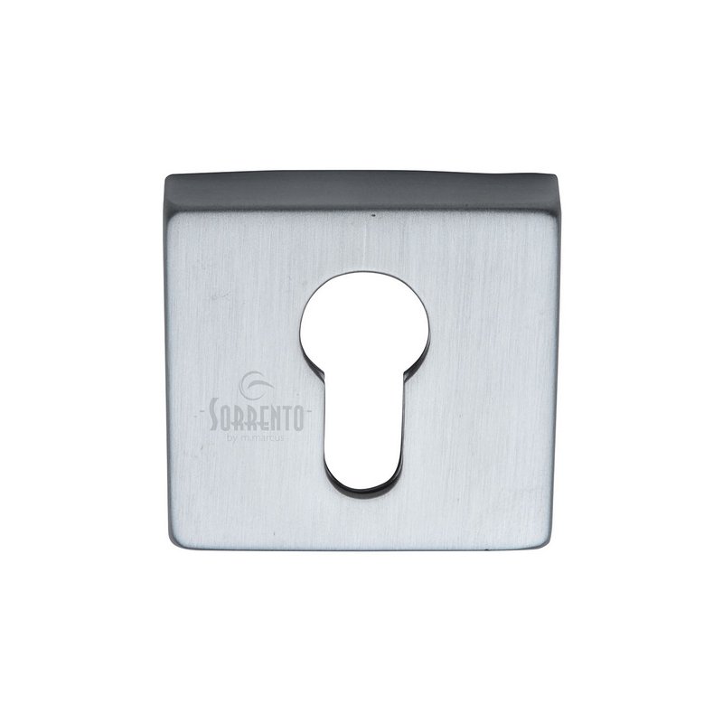 Sorrento Concealed Square Euro Escutcheon - SC-SQ5004-SC