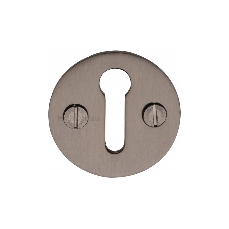 Standard Key Escutcheon Round - V1010 - V1010-MB