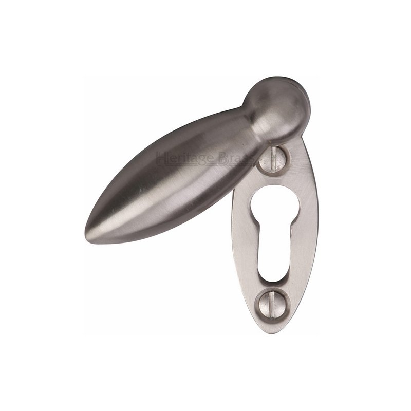 Standard Covered Key Escutcheon Oval - V1022 - V1022-SN