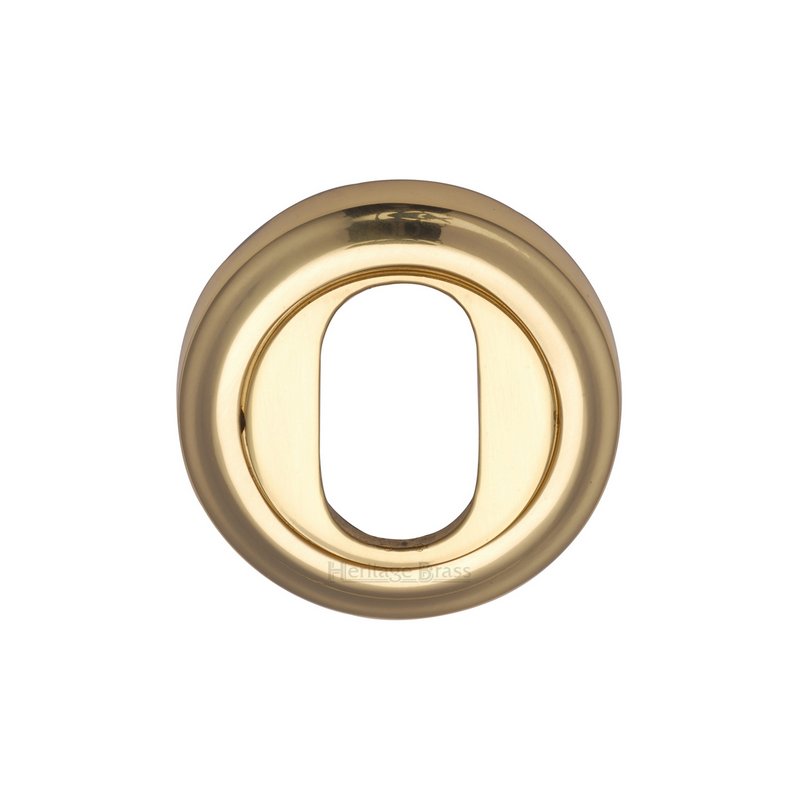 Oval Profile Cylinder Escutcheon Round - V5010 - V5010-PB