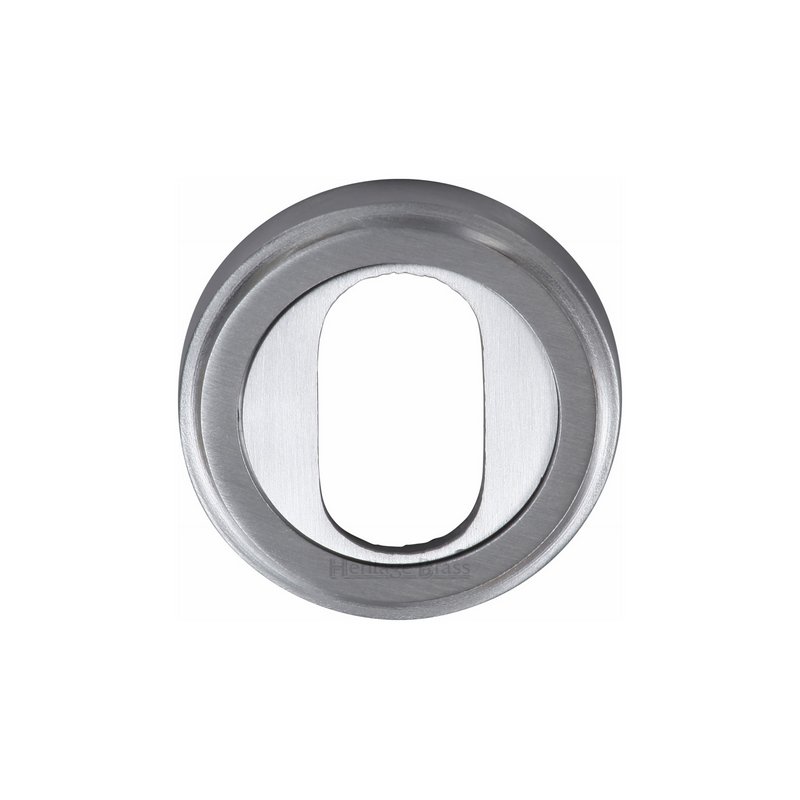Oval Profile Cylinder Escutcheon Round - V5010 - V5010-SC