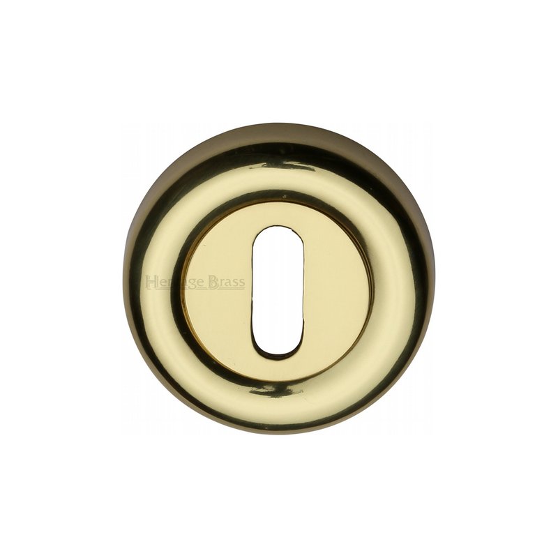 Standard Key Escutcheon Round - V6722 - V6722-PB