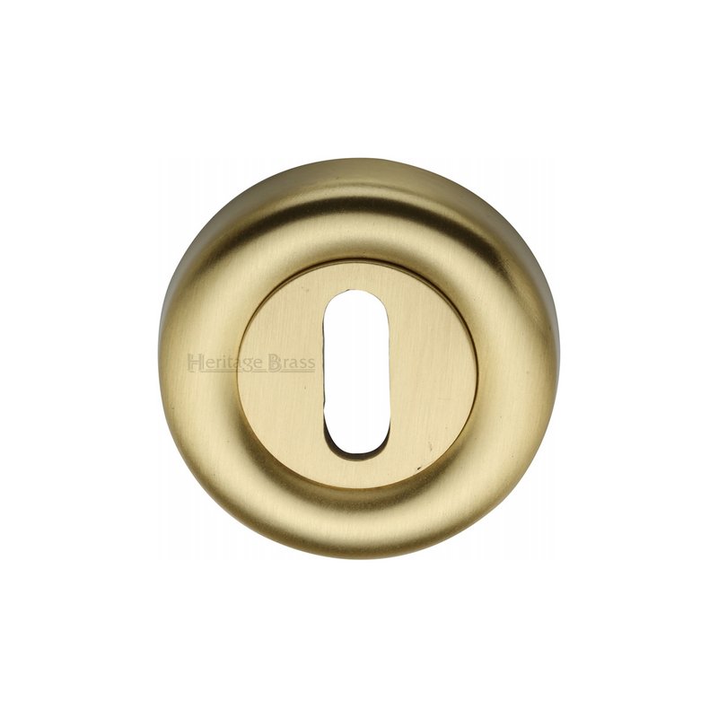 Standard Key Escutcheon Round - V6722 - V6722-SB