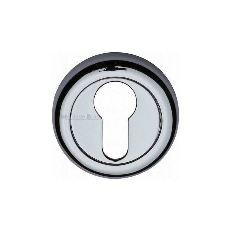 Euro Profile Cylinder Escutcheon Round - V6724 - V6724-PC