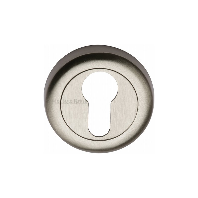 Euro Profile Cylinder Escutcheon Round - V6724 - V6724-SN