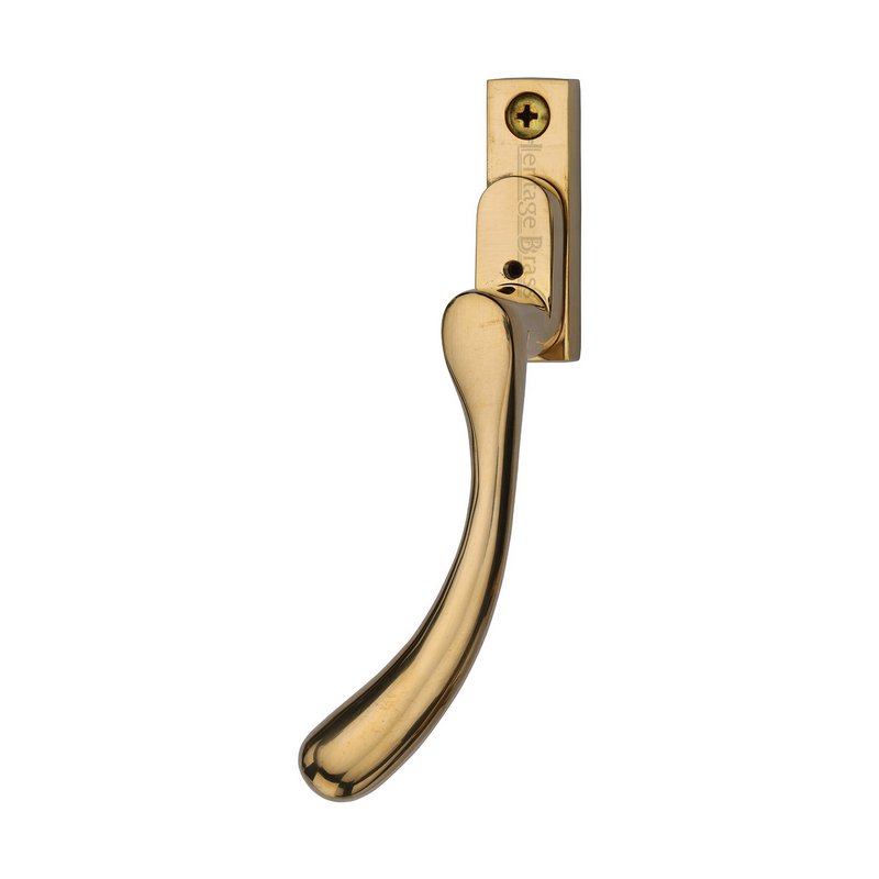 Left-Handed Espagnolette Handle Ball Design - V1009L-LH-ULB