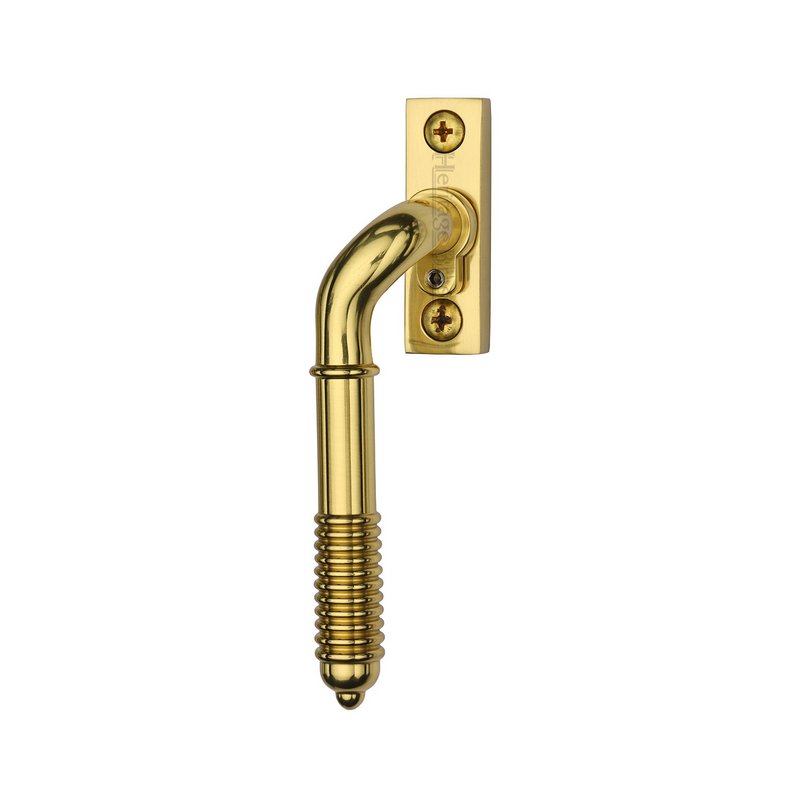 Lockable Reeded Espagnolette Left Handed - V895L LH-PB
