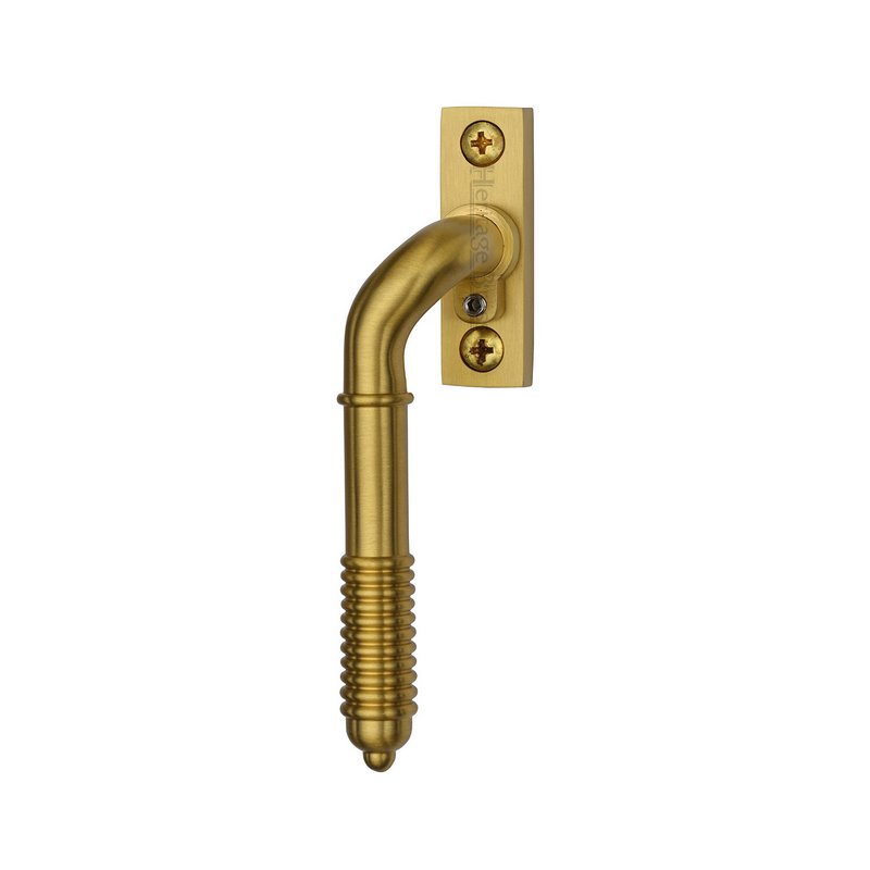 Lockable Reeded Espagnolette Left Handed - V895L LH-SB