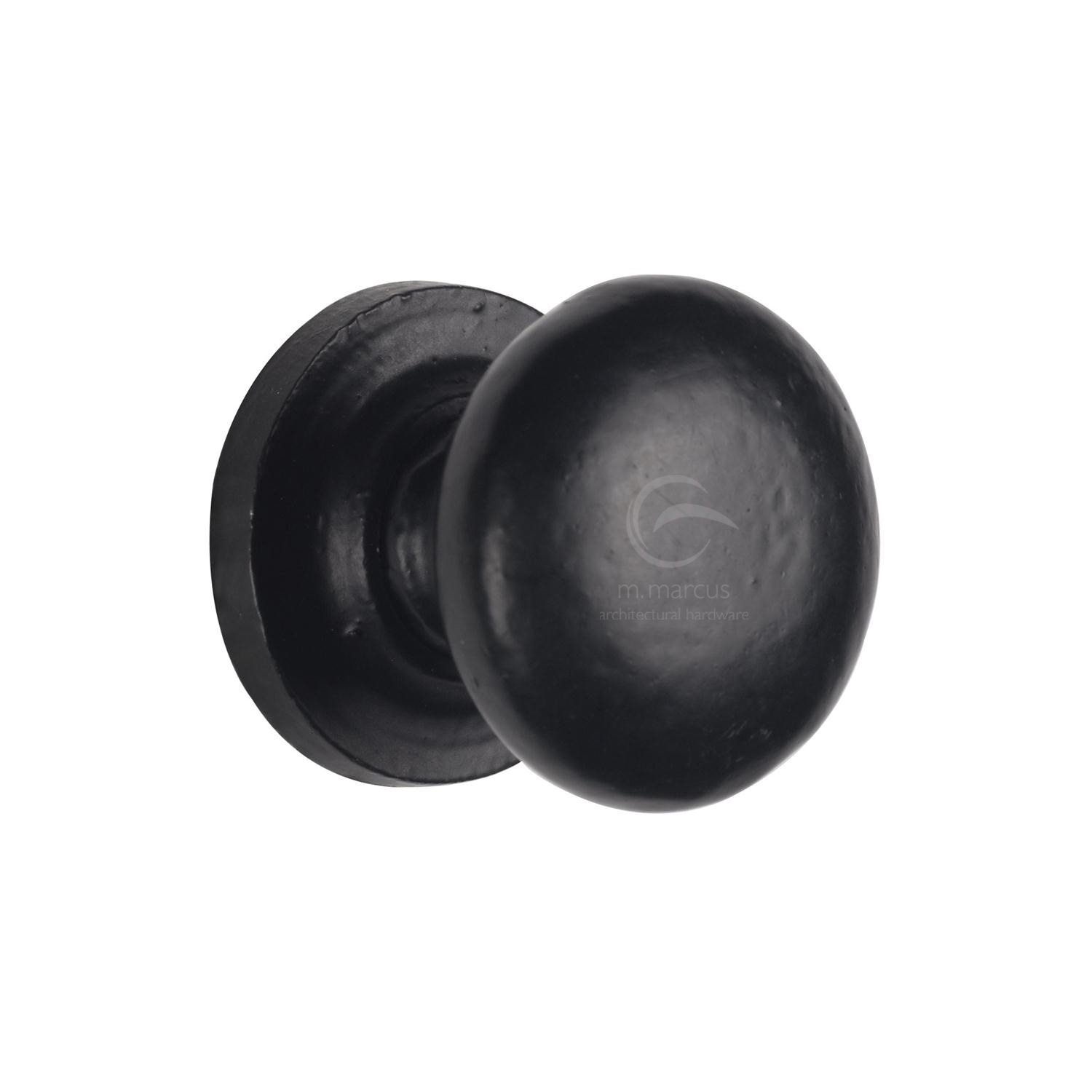 Matt Black Iron Round Cabinet Knob - FB613 32