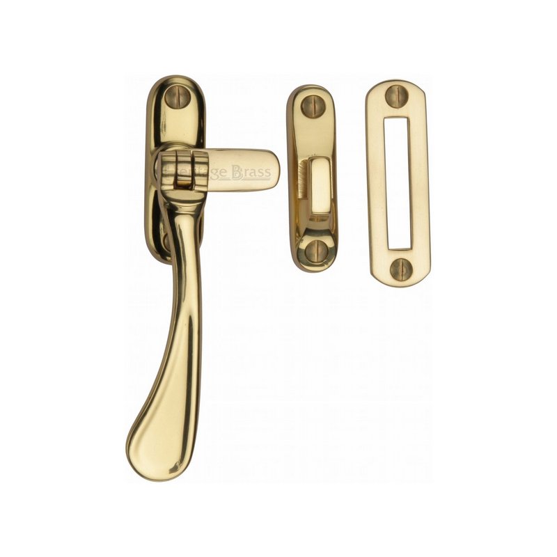 Casement Window Fastener Spoon Pattern - V1003 MP/HP-PB