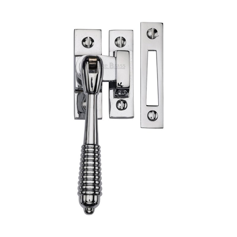 Mortice & Hook Plate Reeded Casement Fastener  - V894 MP/HP-PC