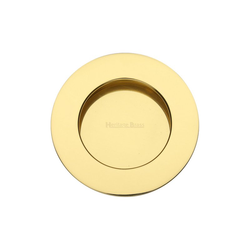 Round Flush Pull - C1835 - C1835-PB