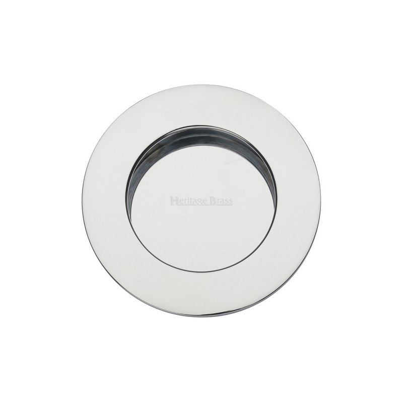 Round Flush Pull - C1835 - C1835-PC