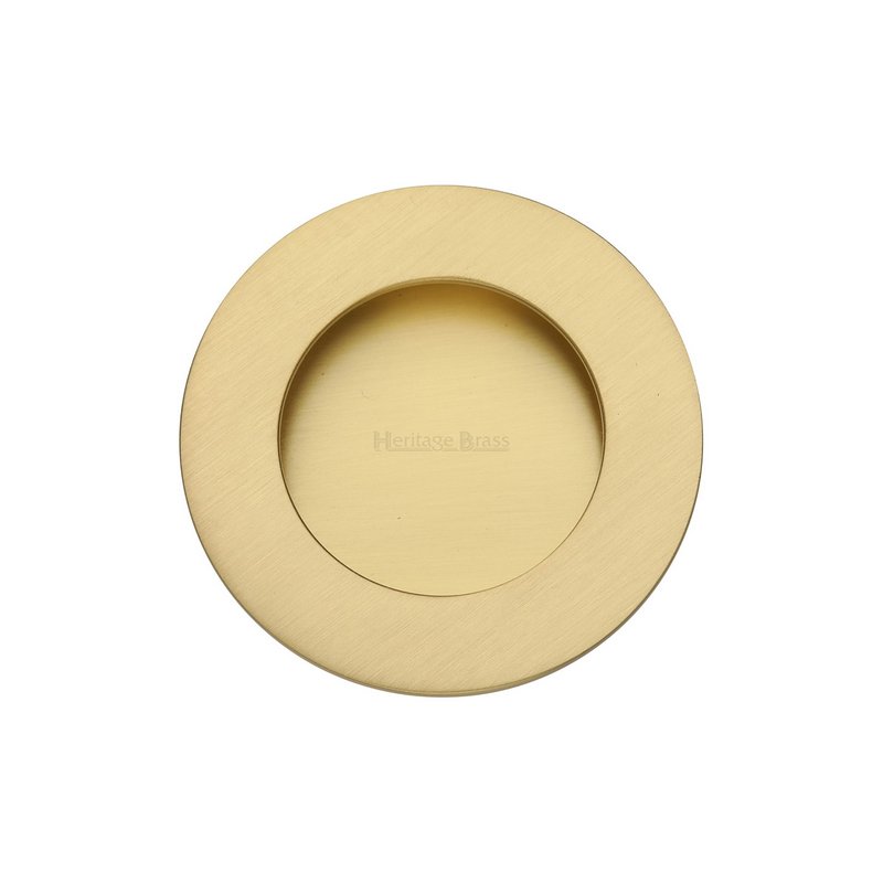 Round Flush Pull - C1835 - C1835-SB