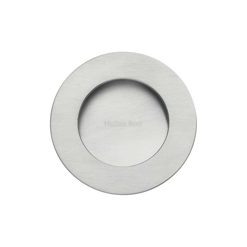 Round Flush Pull - C1835 - C1835-SC