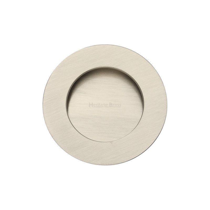 Round Flush Pull - C1835 - C1835-SN