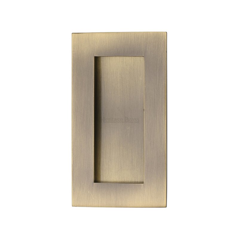 Rectangular Flush Pull - C1855 - C1855 105-AT